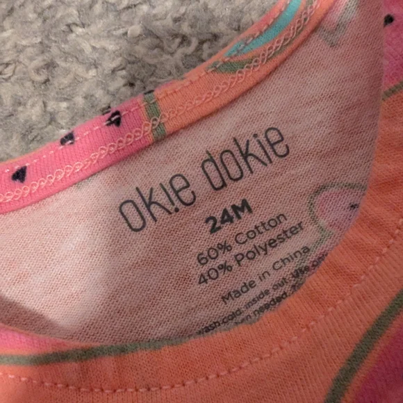 3 For $12 Okie Dokie Vibrant Orange Dress - Picture 3 of 4